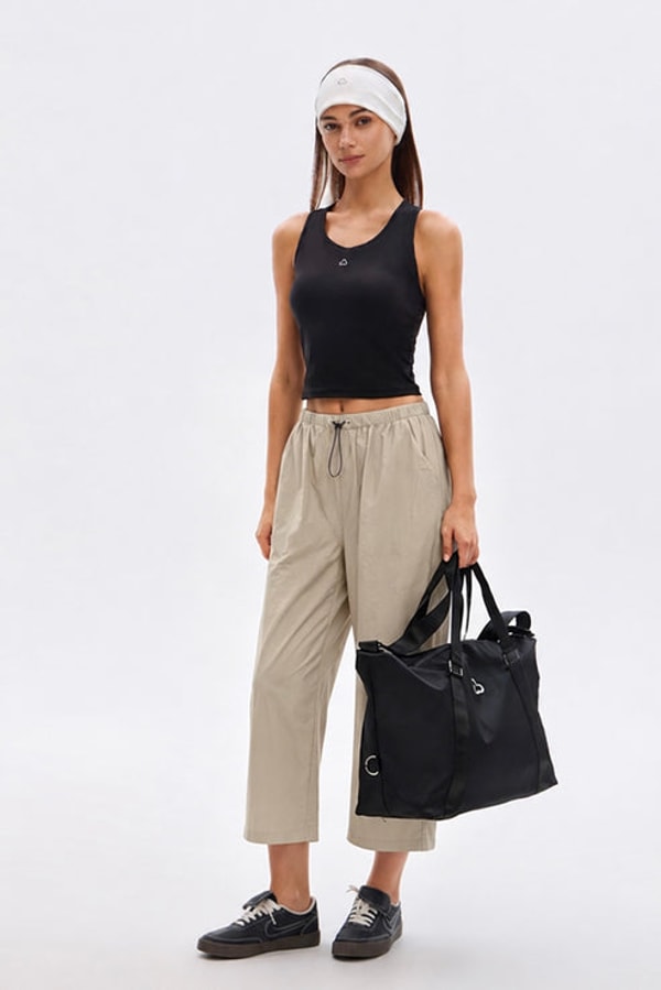 TITIKA Active Couture Cropped Wide Leg Pants Review