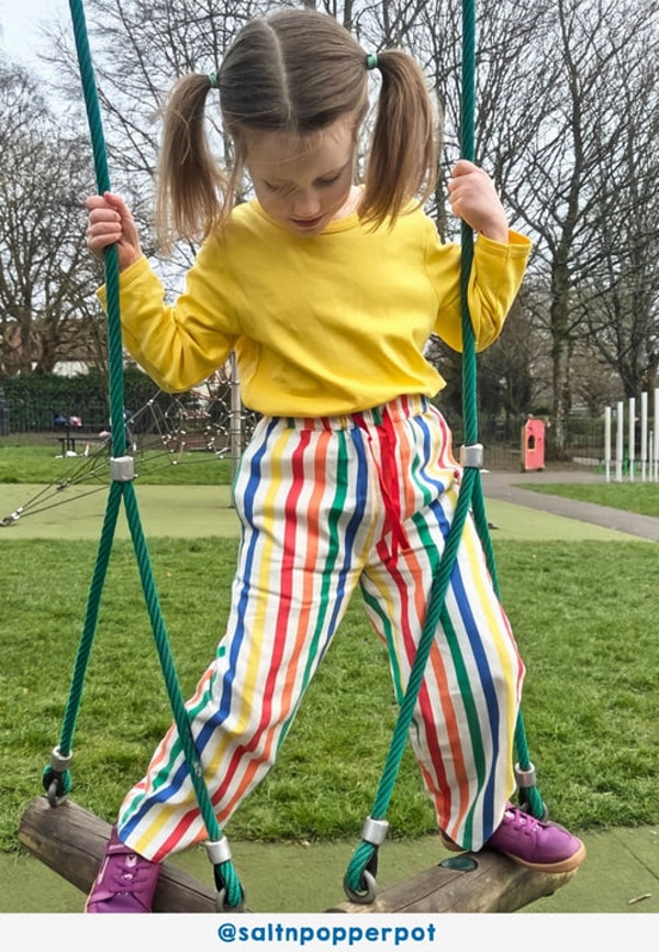 Toby Tiger Organic Happy Stripe Carpenter Trousers Review