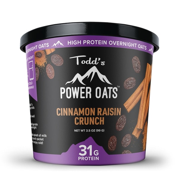 Todd's Power Oats Cinnamon Raisin Crunch Review