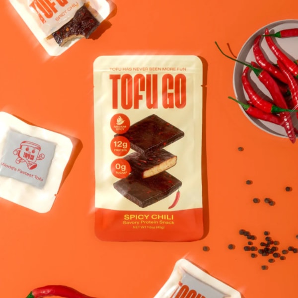 TofuGo Spicy Chili Protein Snack Review