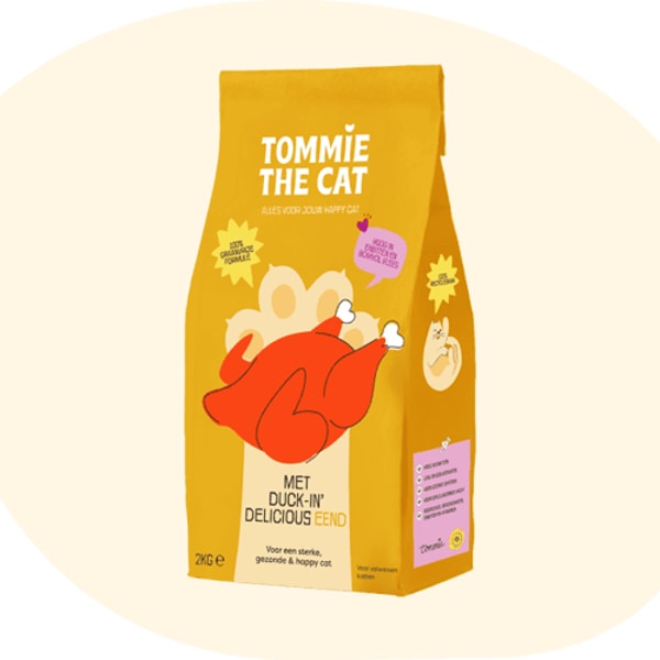 Tommie the Cat Delicious Eend Sterilized Beoordeling