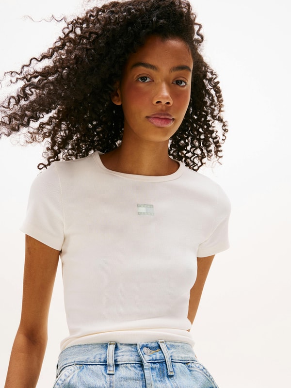 Tommy Hilfiger Tommy Badge Ribbed Slim T-Shirt Review