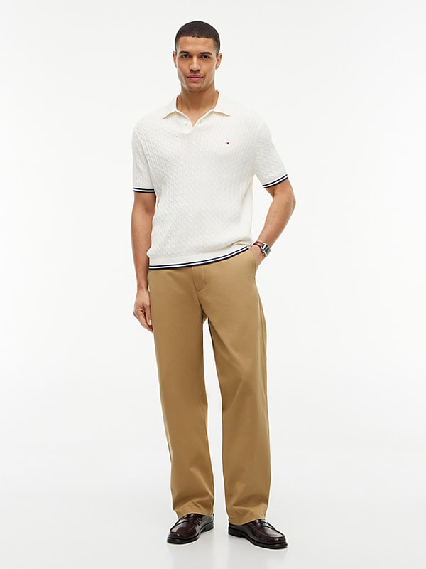 Tommy Hilfiger Kabelgebreide polotrui Beoordeling