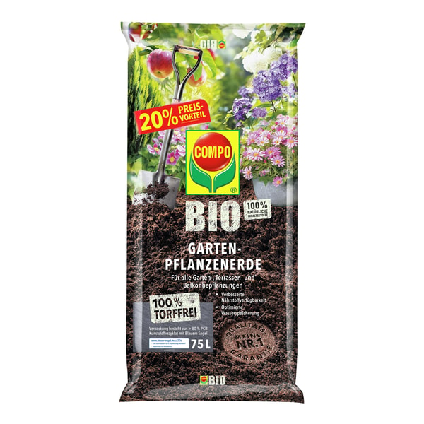  toom Baumarkt Gartenpflanzenerde 'Compo Bio' 75 l Bewertungen
