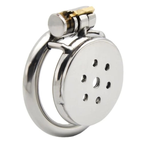 Top Chastity Mini Inverted Flat Steel Chastity Cage Review