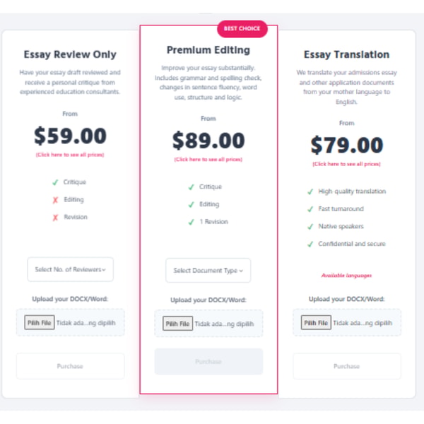 TopAdmit Essay Review Service Review