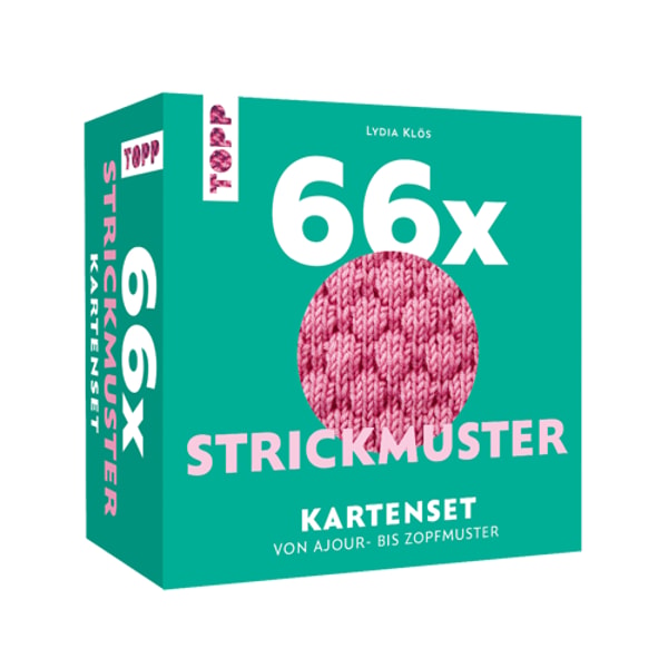 TOPP Kreativ 66x Strickmuster Kartenset Bewertung