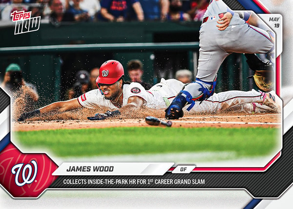 Topps James Wood 2026 MLB Topps NOW Card 220 Review