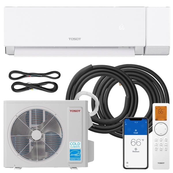 TOSOT Direct 12,000 BTU Heat Pump Mini Split AC w/ERV System-120V Reviews