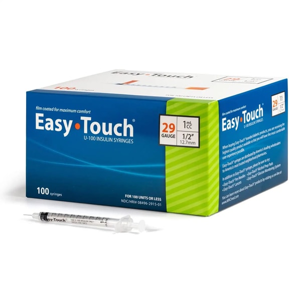 Total Diabetes Supply EasyTouch Insulin Syringe Review
