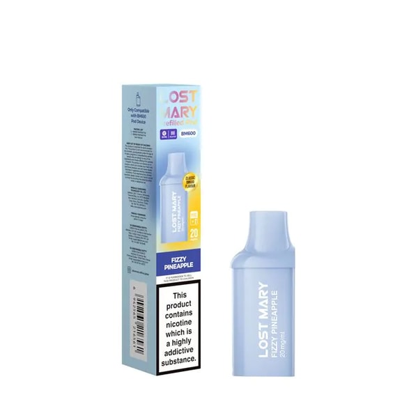 Total Vapour Lost Mary BM600 Prefilled Pods Review