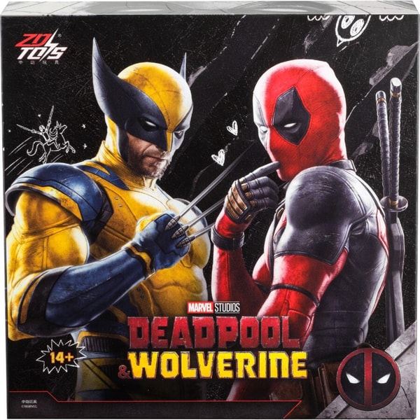 Toys R Us ZD Toys Marvel DeadPool & Wolverine Set Review