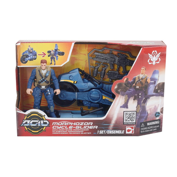 ToysRUs A.C.I.D. 變形摩托車 評論