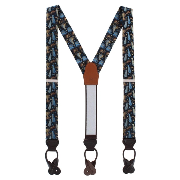 Trafalgar Father Knows Best Silk Button End Braces Review