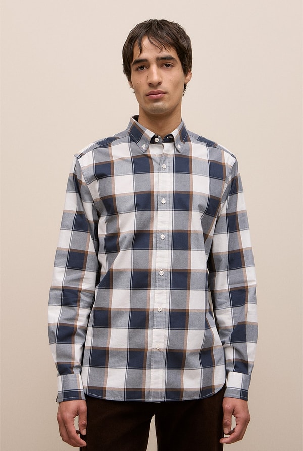 Trenery Regular Fit Brushed Check Shirt Review