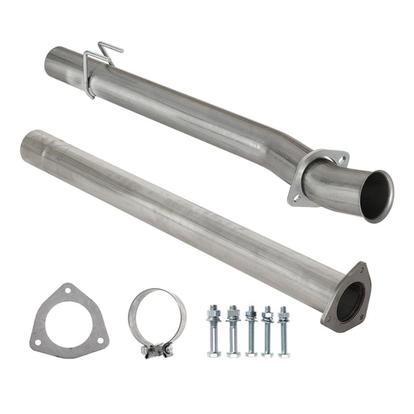 TruckTok 2011-2023 6.7L Ford Powerstroke 4" Cat & DPF Delete Pipe Exhaust Review