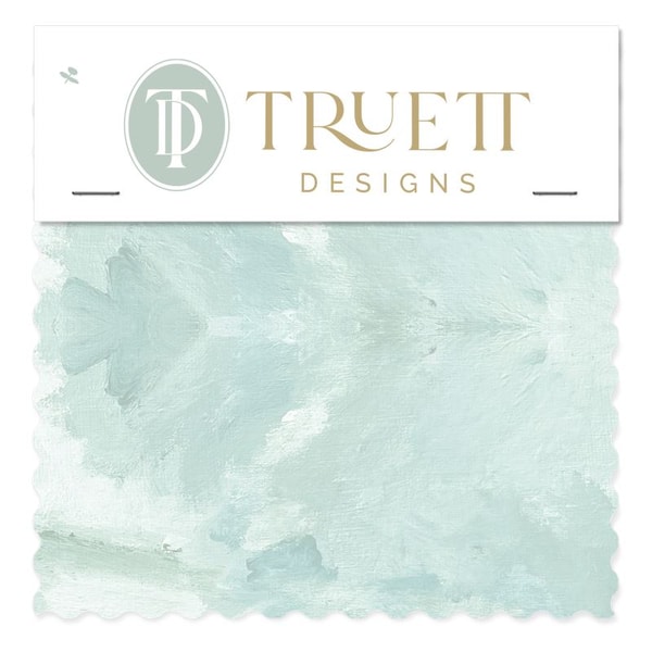 Truett Designs Trees Spa Blue Luxury Pillow Review