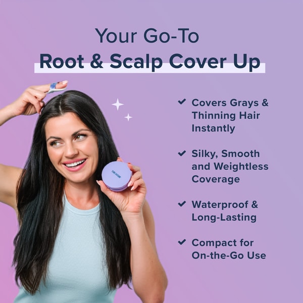 TRUHAIR Root & Scalp Cover Up Pressed Compact Review
