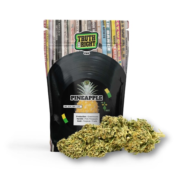 Truth And Right CBD Fleurs de CBD PINK PINEAPPLE Avis