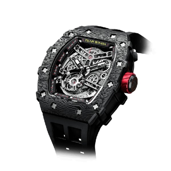 TSAR BOMBA Watches Elemental Series Carbon Fiber Watch Reviews