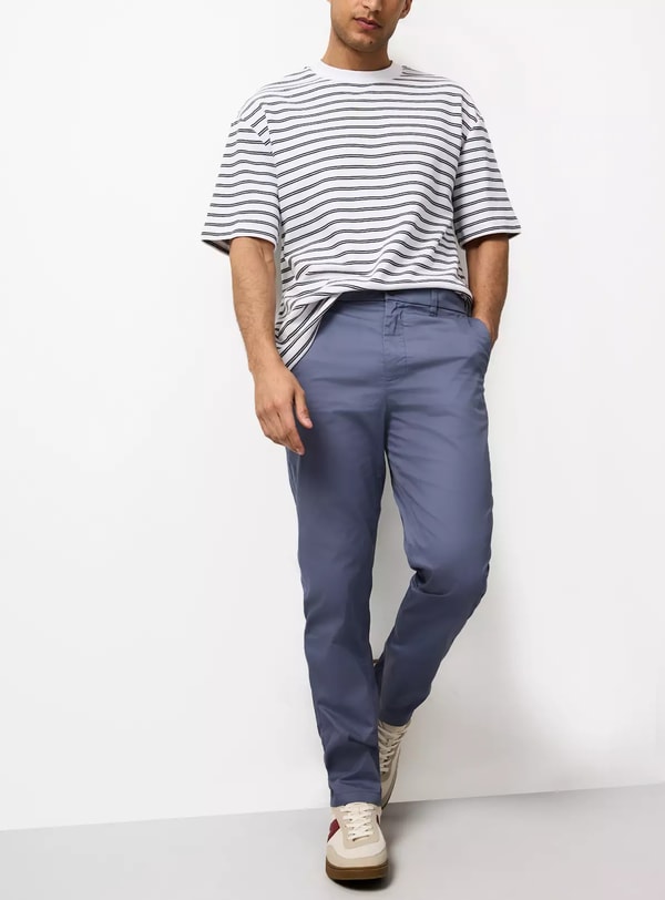 Tu Clothing Blue Lightweight Slim Fit Chinos Review