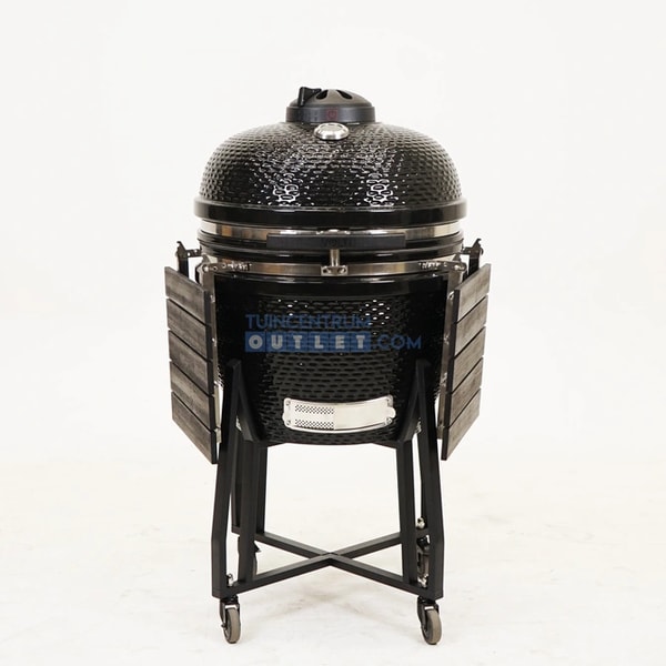 Tuincentrumoutlet Volt! Grenade Grill 24" Zwart Keramische Kamado BBQ XL Beoordeling