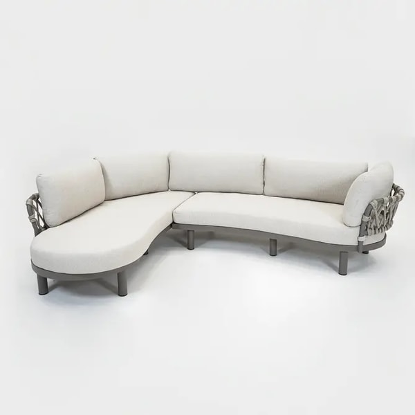 Tuincentrumoutlet Castel organic lounge set light terre beoordeling