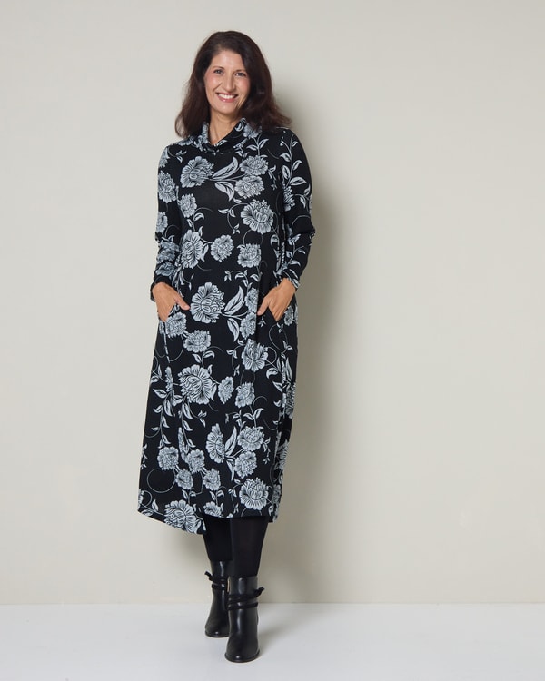TULIO Fashion Vanetta Cowl Swing Dress Review