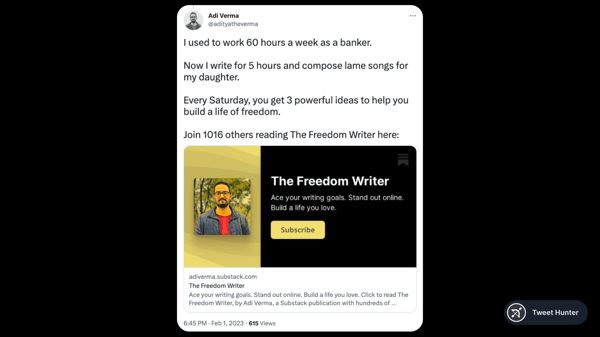 About Tweet Hunter