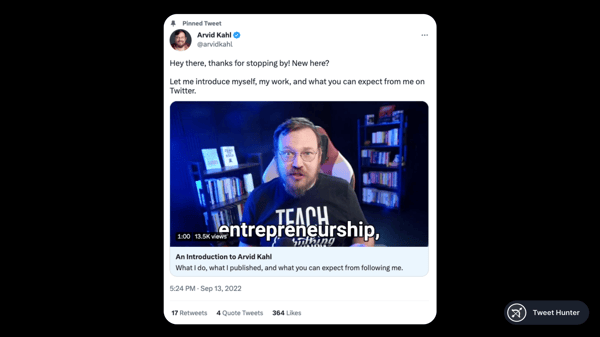 Tweet Hunter Platform Review