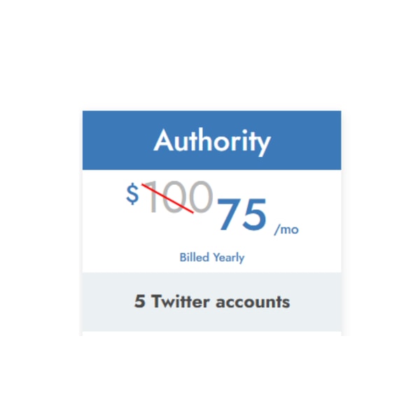 Tweetfull Authority Plans & Pricing Reviews