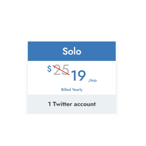 Tweetfull Solo Plans & Pricing Reviews