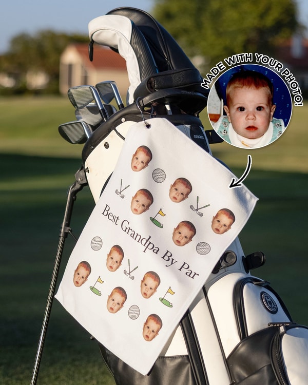 Type League Press Personalized Baby Golf Towel Review