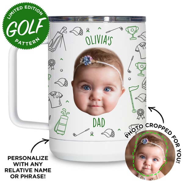 Type League Press Personalized Baby Golf Travel Mug Review