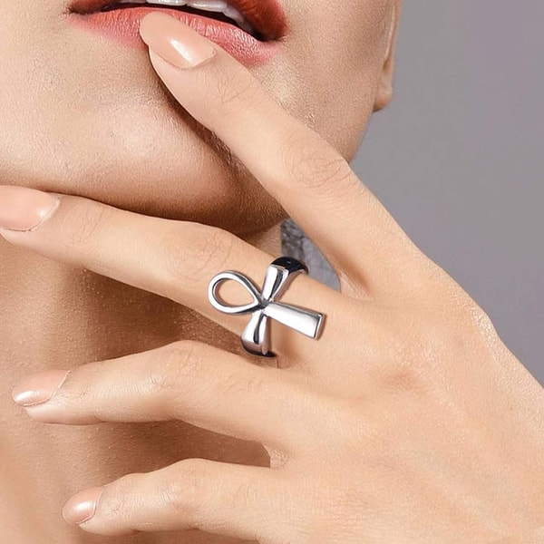 U7 Jewelry Egyptian Ankh Cross Ring Review