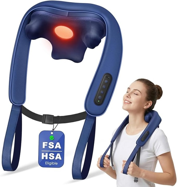Ubuy Electric Shiatsu Neck and Shoulder Massager with Heat Review