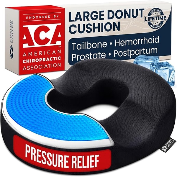 Ubuy 5 STARS UNITED Donut Pillow 评测