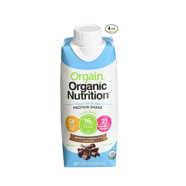 Ubuy Orgain Organicain Shake Smooth Chocolate Vegan مراجعة