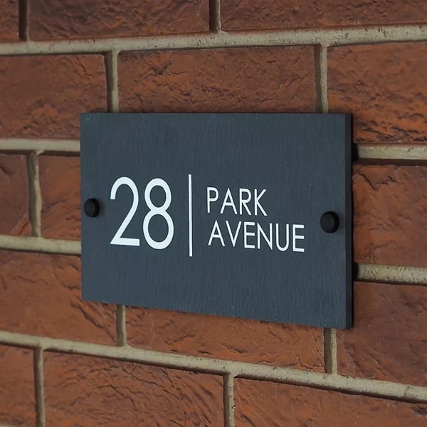 UK Sign Shop Park Avenue Slate Review