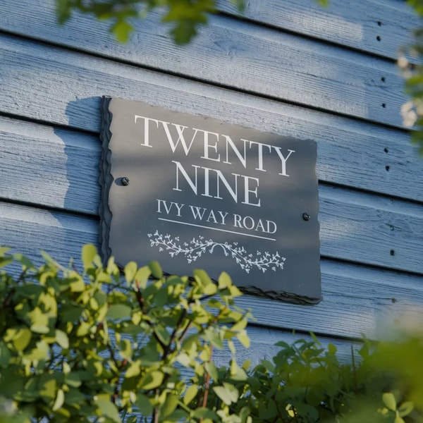 UK Sign Shop Ivy Way Slate Review