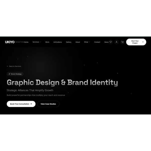 Ukiyo Productions Complete Brand Identity System Review