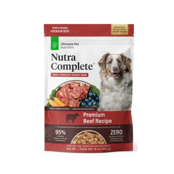 Ultimate Pet Nutrition Nutra Complete Beef Review