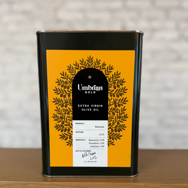 Umbrian Gold Extra Virgin Olive Oil - 3L Tin Review