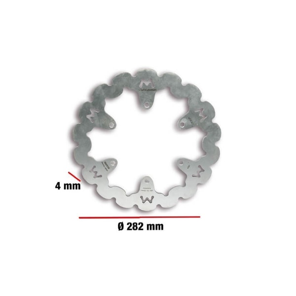 Unbraked Disco Freno Delantero Malossi Whoop Disc Yamaha T-Max 500 01-03 Rese&ntilde;a