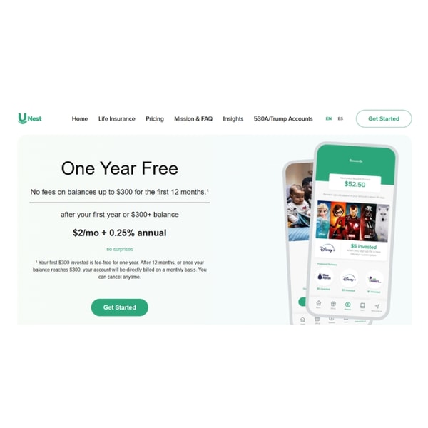 UNest Pricing and Fees