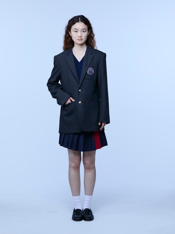 UNIFORMED Graphite University Blazer with Hanbok Lining Review