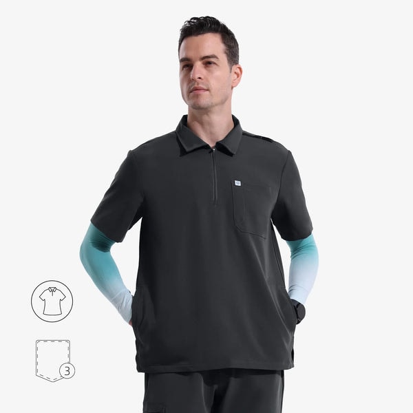 Uniforms World Ezra Polo Collar Scrub Top Review