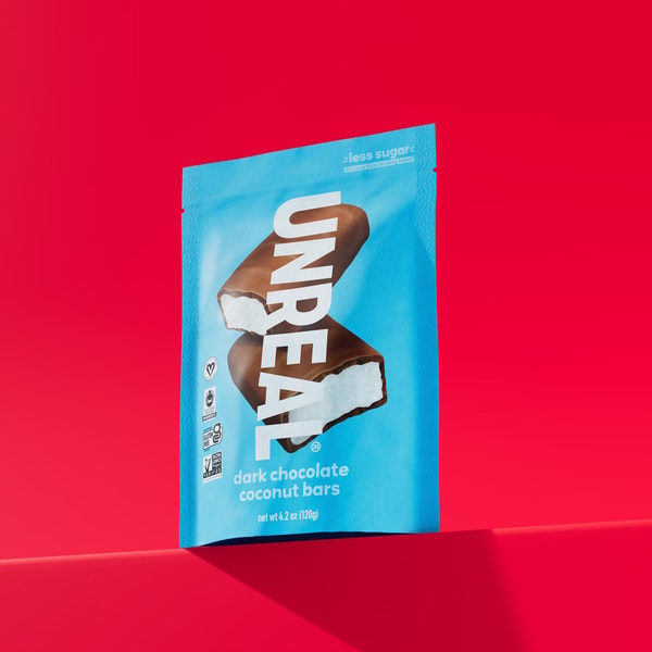 UNREAL Snacks Dark Chocolate Coconut Bars Review