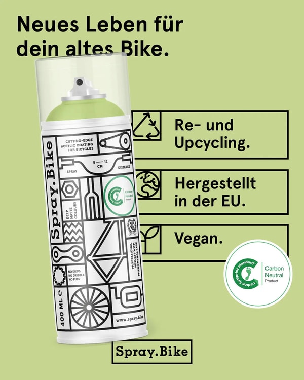 URBAN ZWEIRAD Spray.Bike Fahrradlack Bewertung
