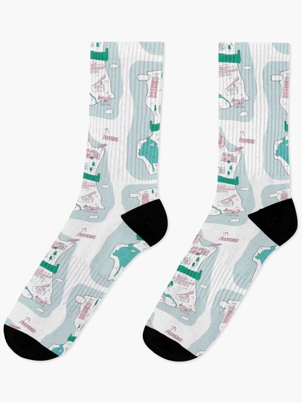 Redbubble The Town of Schitt's Creek Socks Review